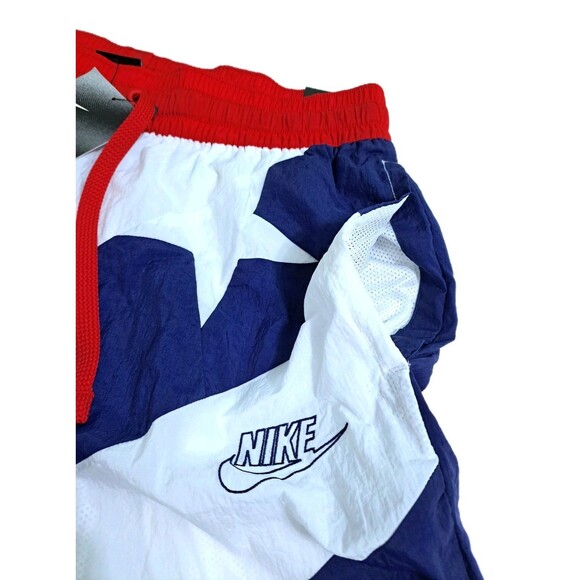 Nike Throwback Shorts Stars Stripes Red White Blue 4th July Patriotic USA Medium - Picture 2 of 12